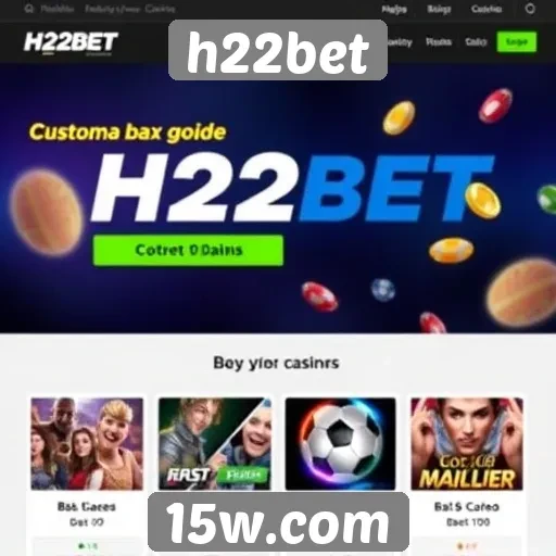Novidades em bônus e promoções do h22bet